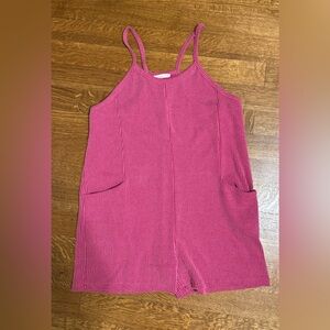 Pink romper. “Wasabi&Mint” boutique brand. Size small excellent condition